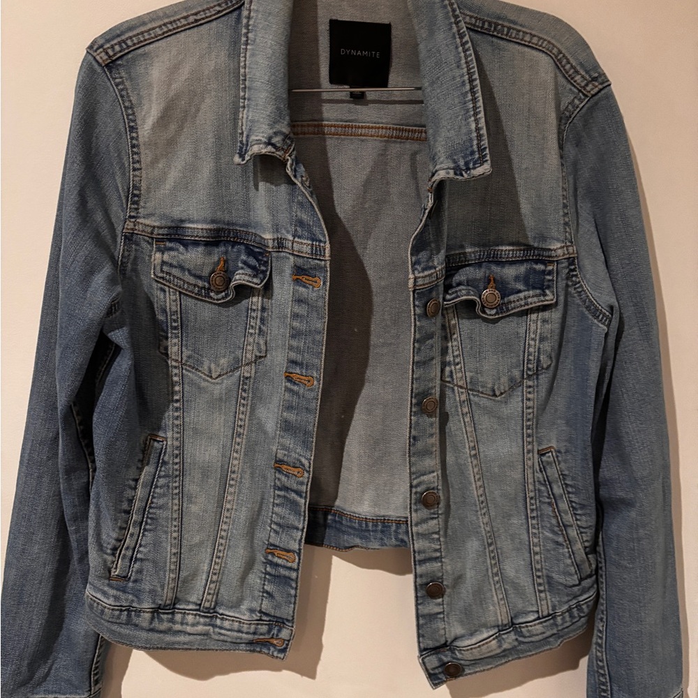 Dynamite Light Blue Jean Jacket
